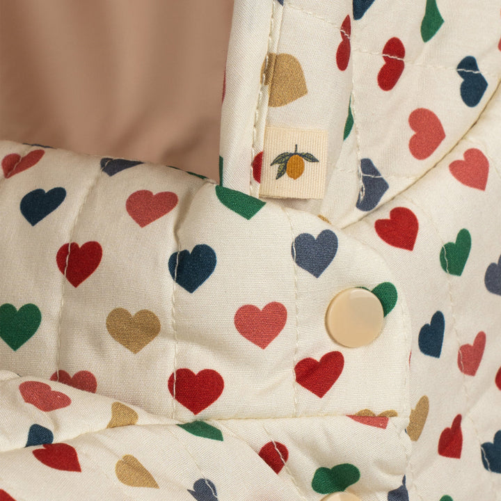 Konges Slojd - Minnie Doll Pram - Coeur Coloré - Mabel & Fox