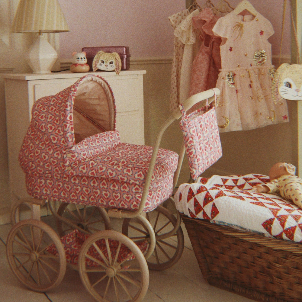 Konges Slojd - Minnie Doll Pram - Felice Rose - Mabel & Fox