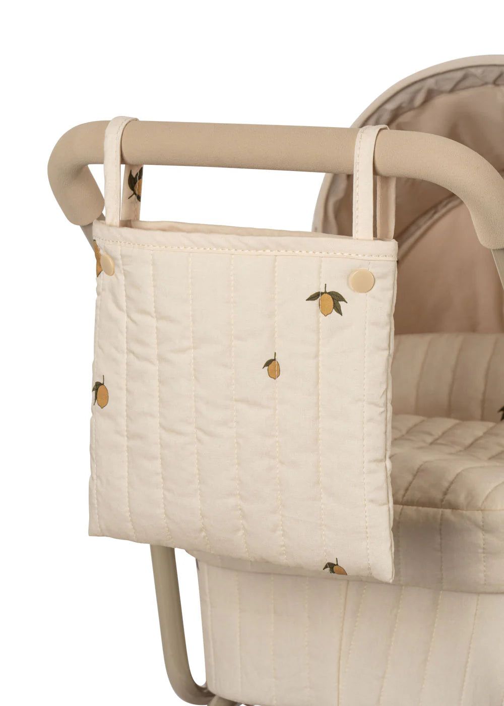Konges Slojd - Minnie Doll Pram - Lemon - Mabel & Fox
