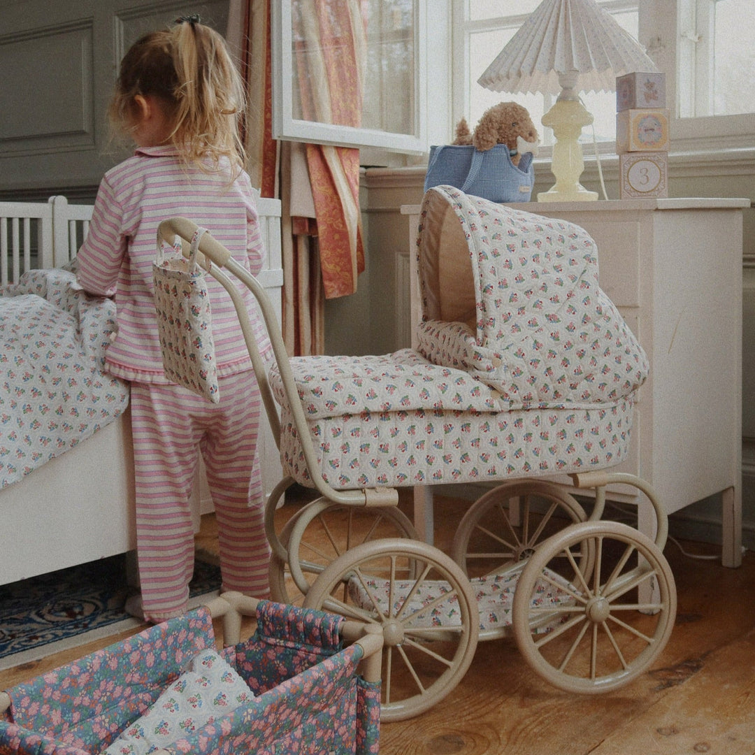 Konges Slojd - Minnie Doll Pram - Verona Blues - Mabel & Fox