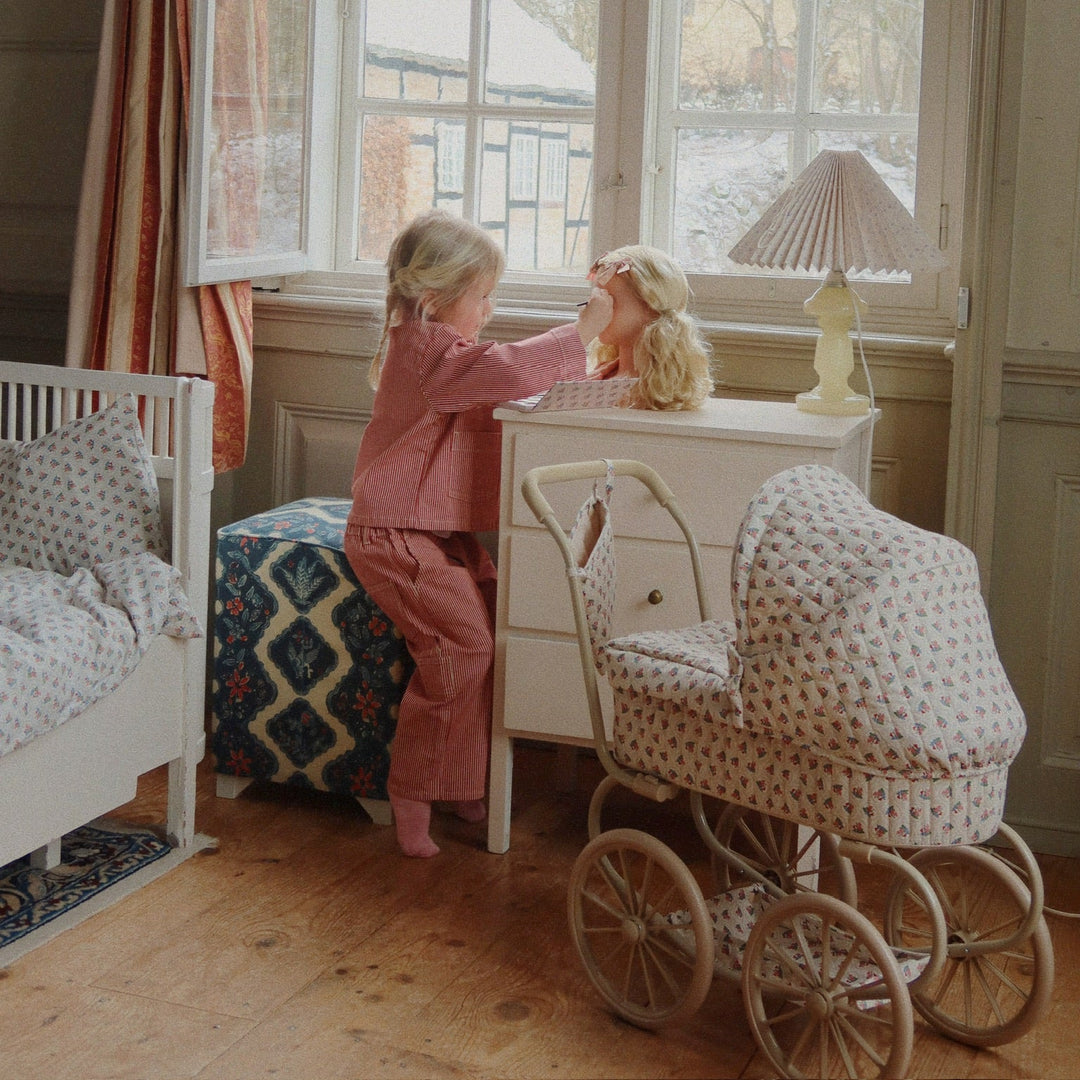 Konges Slojd - Minnie Doll Pram - Verona Blues - Mabel & Fox