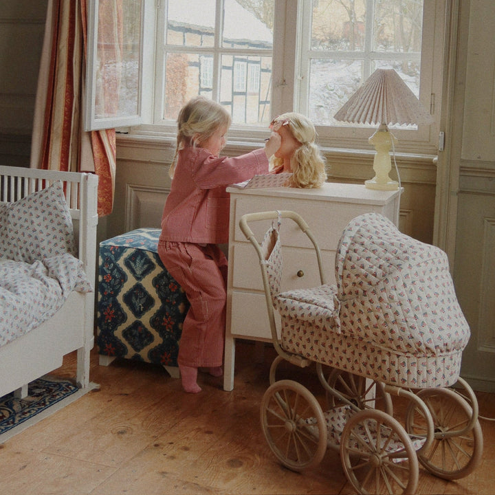 Konges Slojd - Minnie Doll Pram - Verona Blues - Mabel & Fox