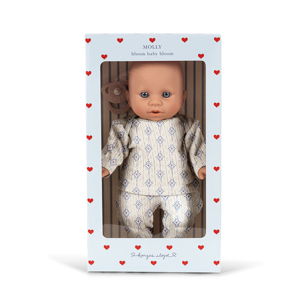 Konges Slojd - Molly Baby Doll - Muro Blu - Mabel & Fox