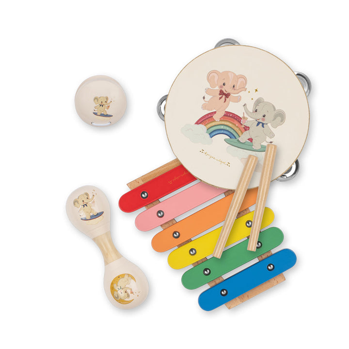 Konges Slojd – Music Sets – Elephant - Mabel & Fox