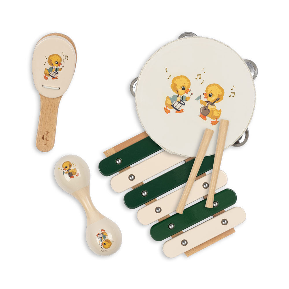 Konges Slojd – Music Sets – Green - Mabel & Fox