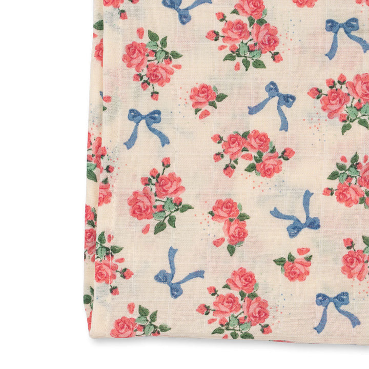 Konges Slojd - Muslin Cloths - GOTS - Bella Rosita (3 Pack) - Mabel & Fox