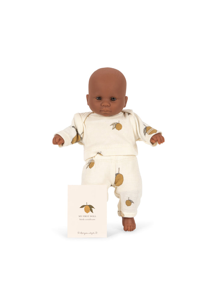 Konges Slojd – My First Mini Doll – Lemon - Mabel & Fox