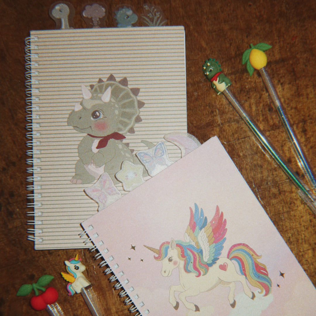 Konges Slojd - My Stationary Box - Dino Moss - Mabel & Fox