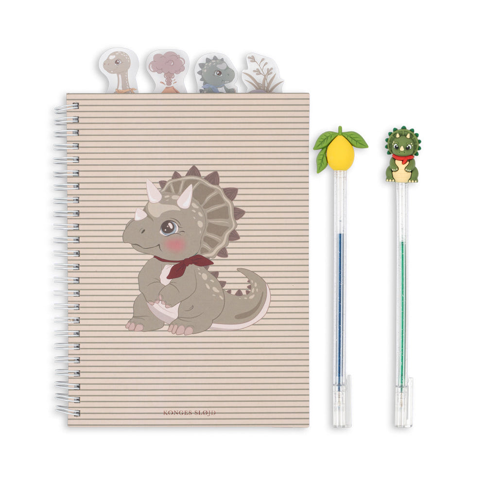 Konges Slojd - My Stationary Box - Dino Moss - Mabel & Fox