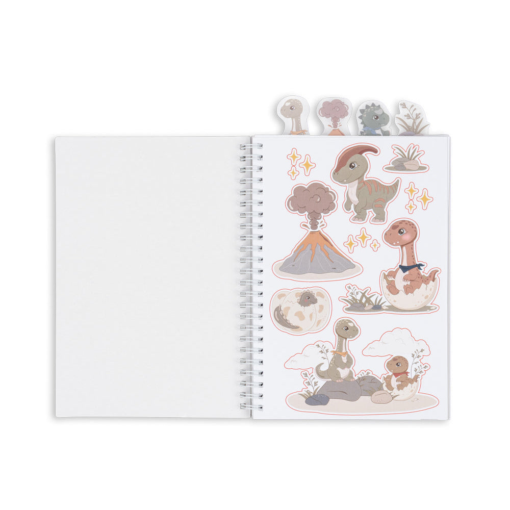 Konges Slojd - My Stationary Box - Dino Moss - Mabel & Fox