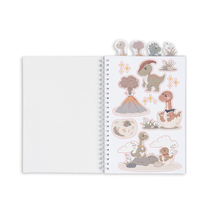 Konges Slojd - My Stationary Box - Dino Moss - Mabel & Fox