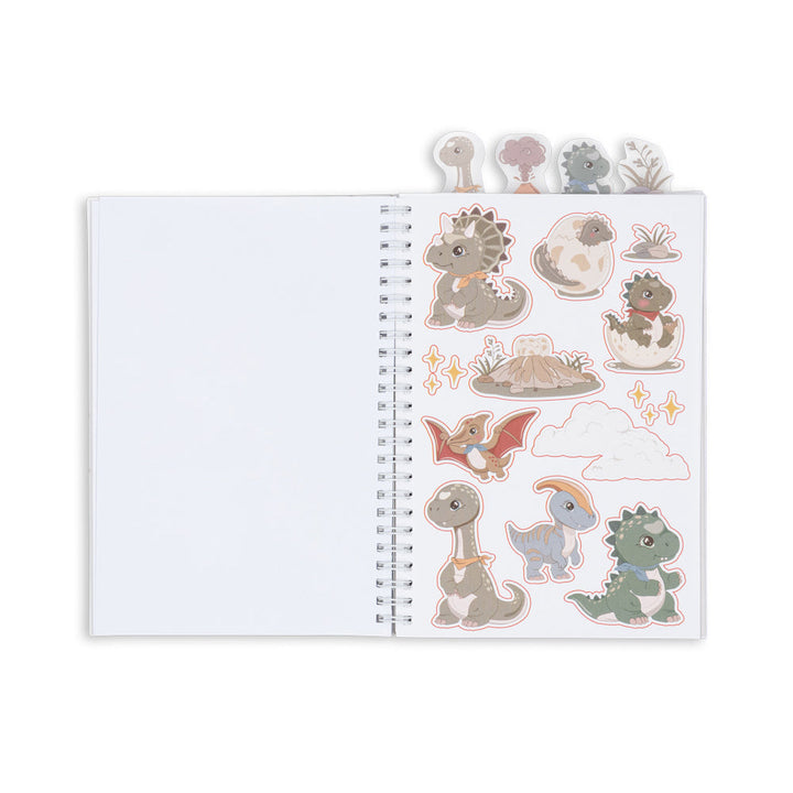 Konges Slojd - My Stationary Box - Dino Moss - Mabel & Fox