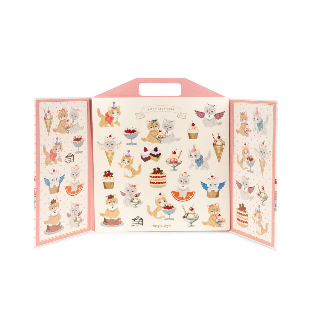 Konges Slojd - My Sticker Universe - Kitty Friends - Mabel & Fox