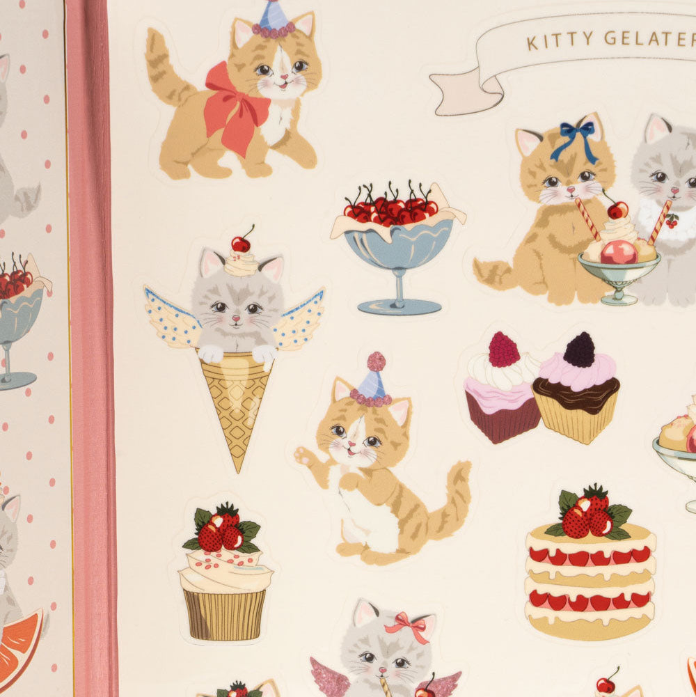 Konges Slojd - My Sticker Universe - Kitty Friends - Mabel & Fox