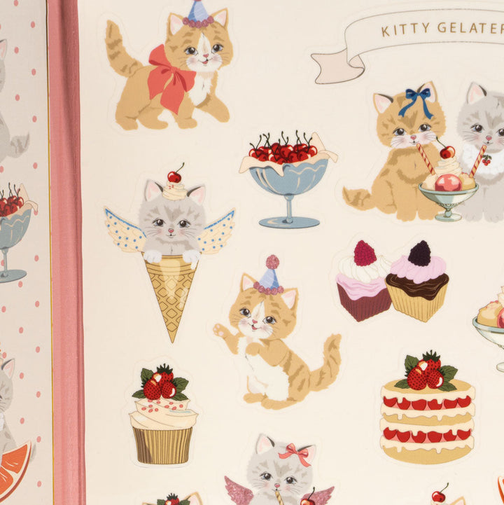 Konges Slojd - My Sticker Universe - Kitty Friends - Mabel & Fox