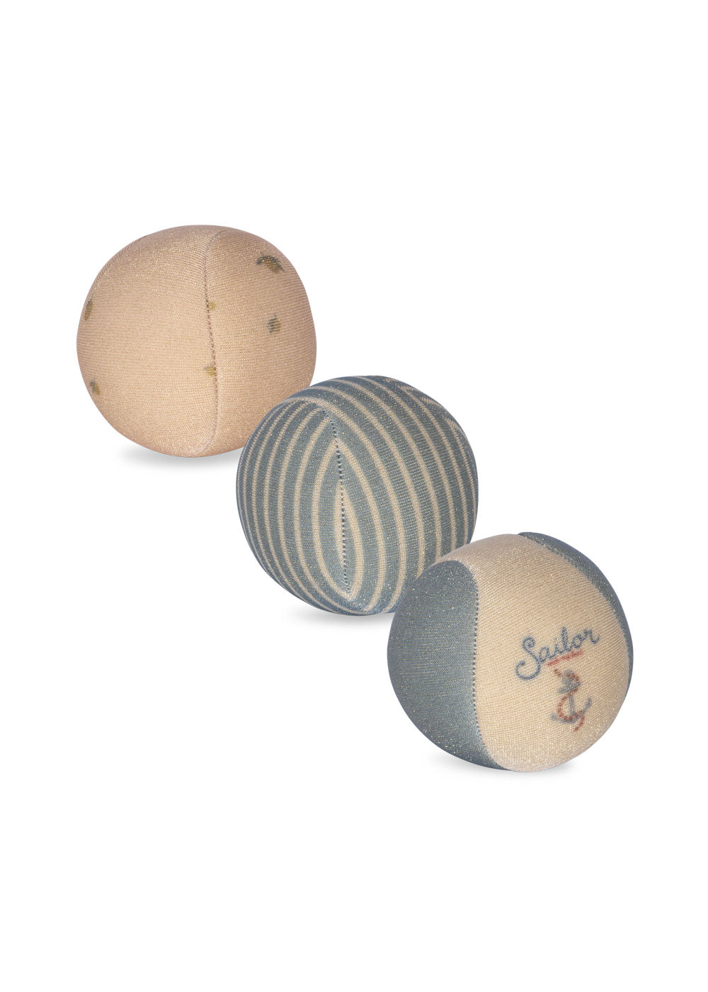 Konges Slojd- Neoprene Beach Ball - Lemon  (3 Pack) - Mabel & Fox