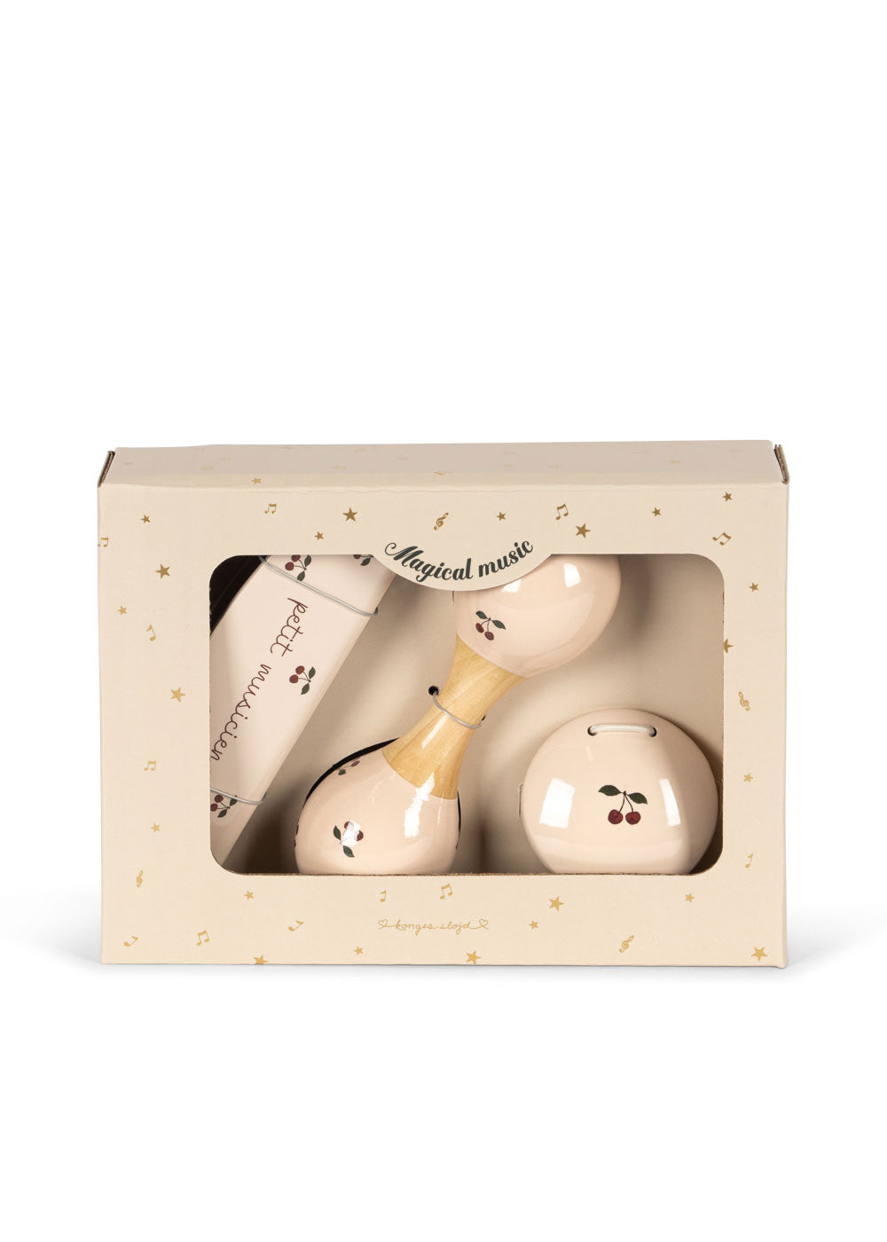 Konges Slojd - Petit Music Set - Glossy Cherry - Mabel & Fox