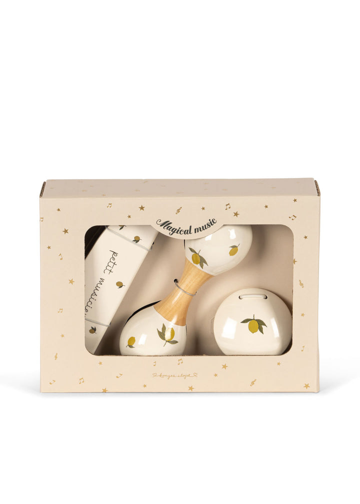 Konges Slojd - Petit Music Set - Glossy Lemon - Mabel & Fox