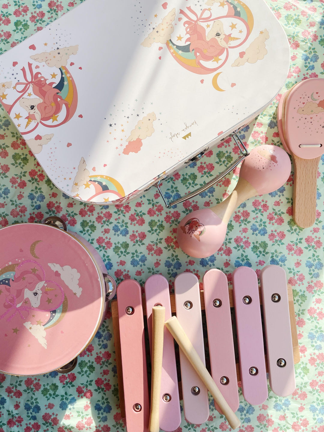 Konges Slojd - Petite Music Set - Rainbow Twinkle - Mabel & Fox