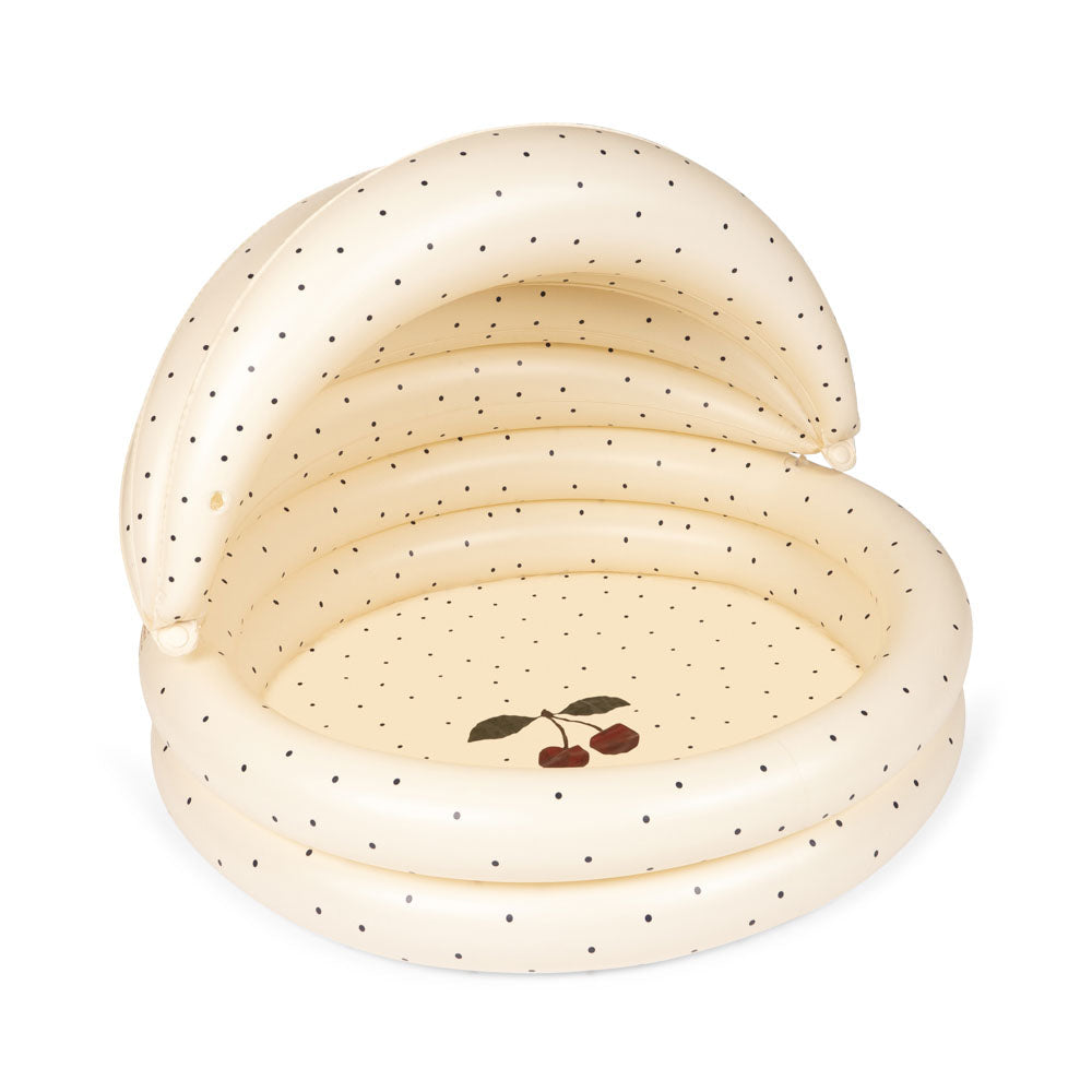 Konges Slojd – Pool with Canopy – Navy Dots - Mabel & Fox