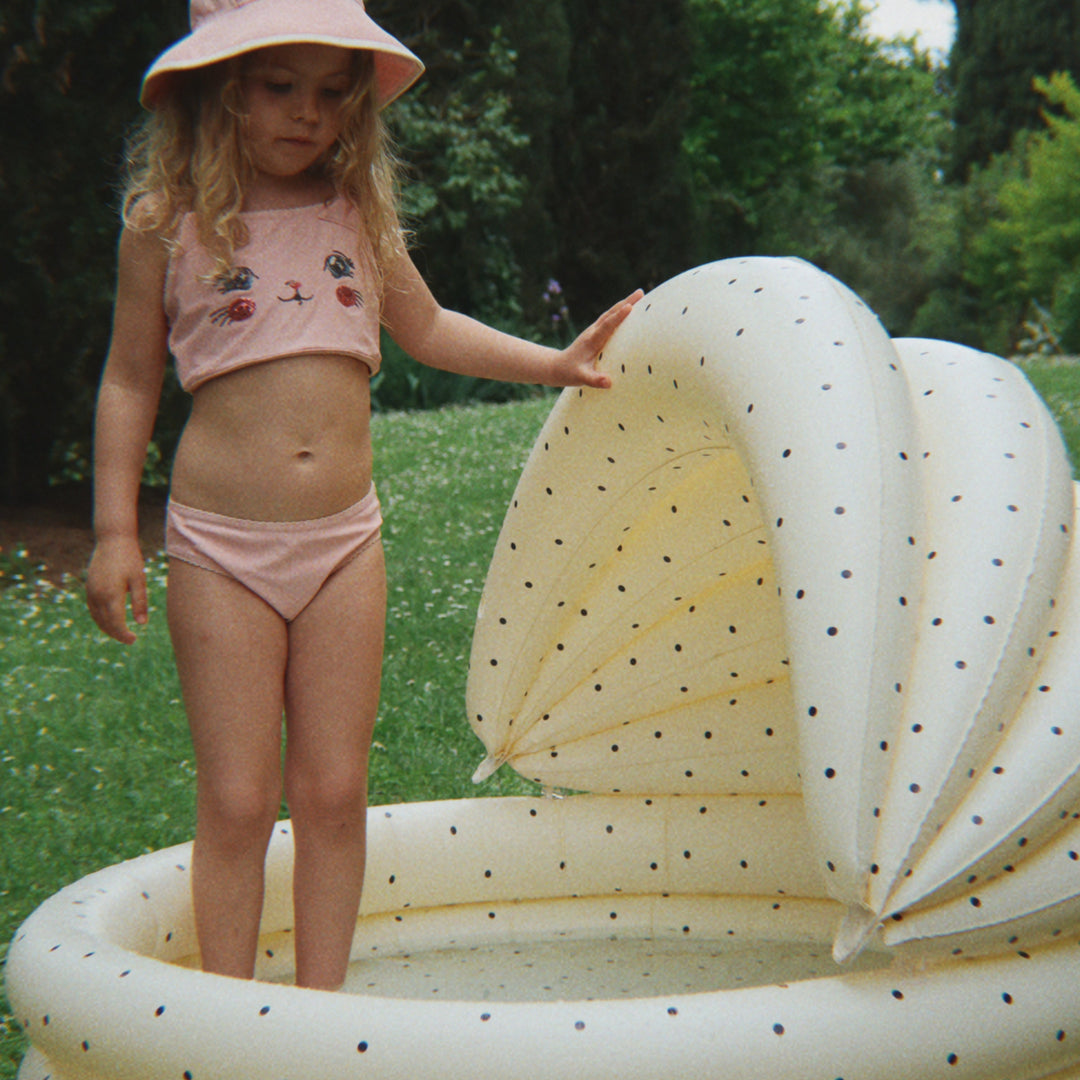 Konges Slojd – Pool with Canopy – Navy Dots - Mabel & Fox