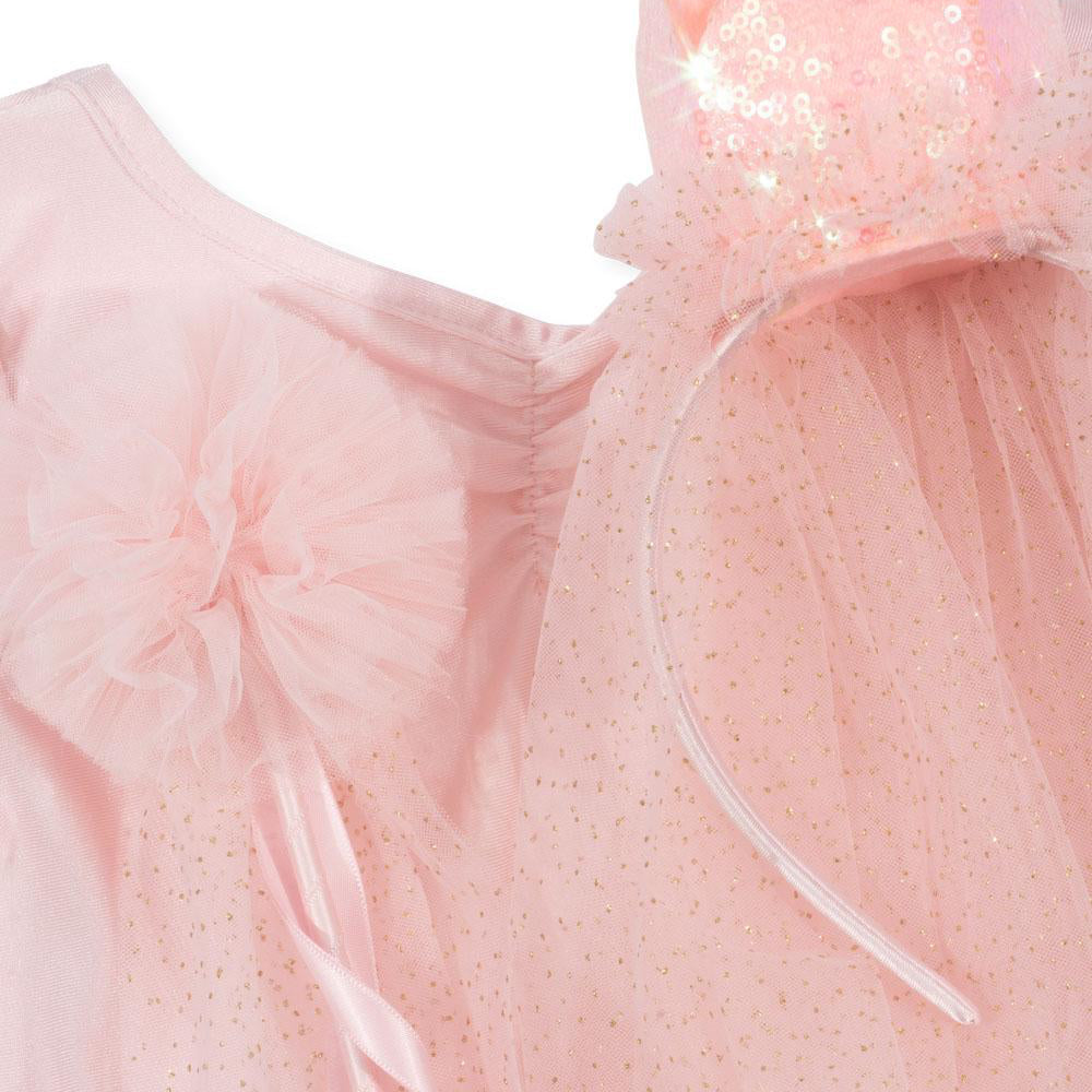 Konges Slojd – Princess Crown Costume - Cloudy Pink - Mabel & Fox