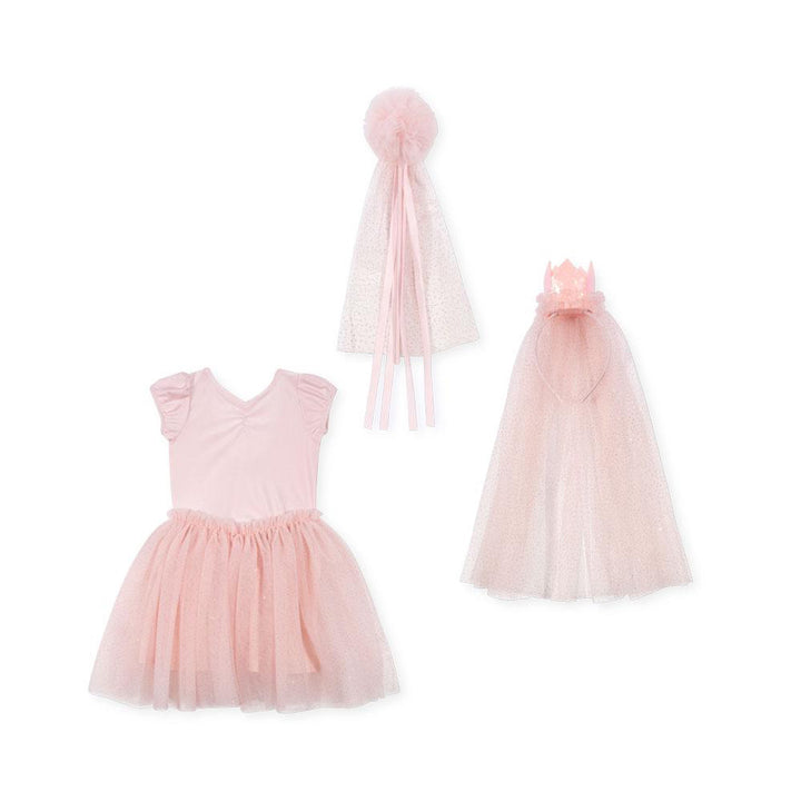 Konges Slojd – Princess Crown Costume - Cloudy Pink - Mabel & Fox
