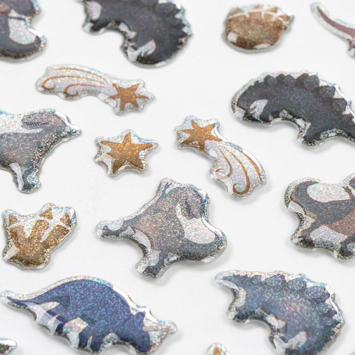 Konges Slojd – Puffy Stickers – Dino - Mabel & Fox