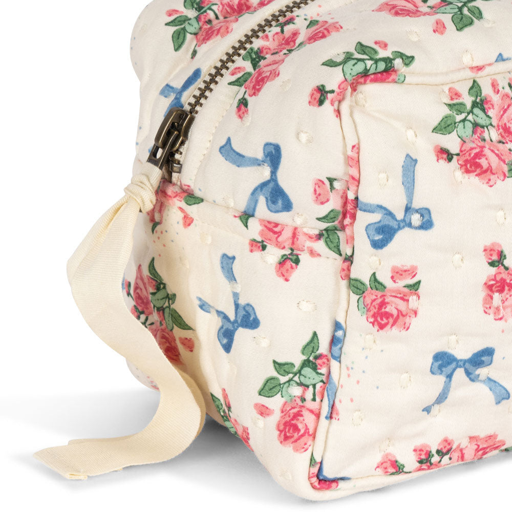 Konges Slojd - Quilted Toiletry Bag - Bella Rosita - Mabel & Fox