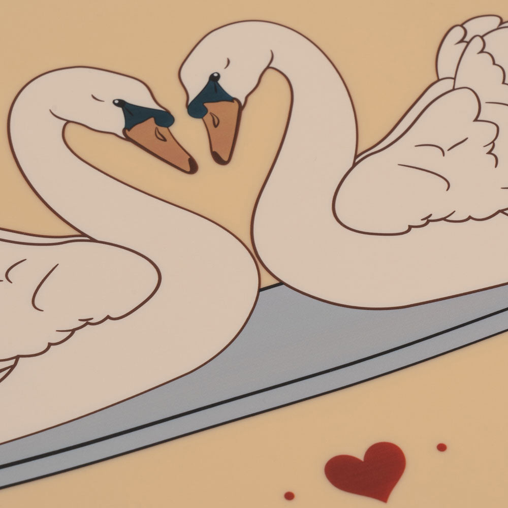 Konges Slojd - Silicone Placemat - Swan - Mabel & Fox