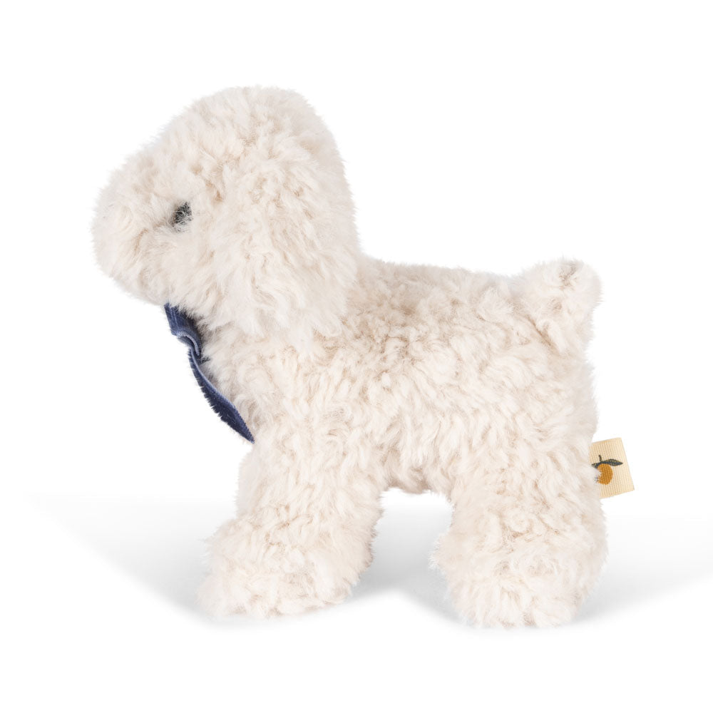 Konges Slojd - Soft Toy - White Dog - Mabel & Fox