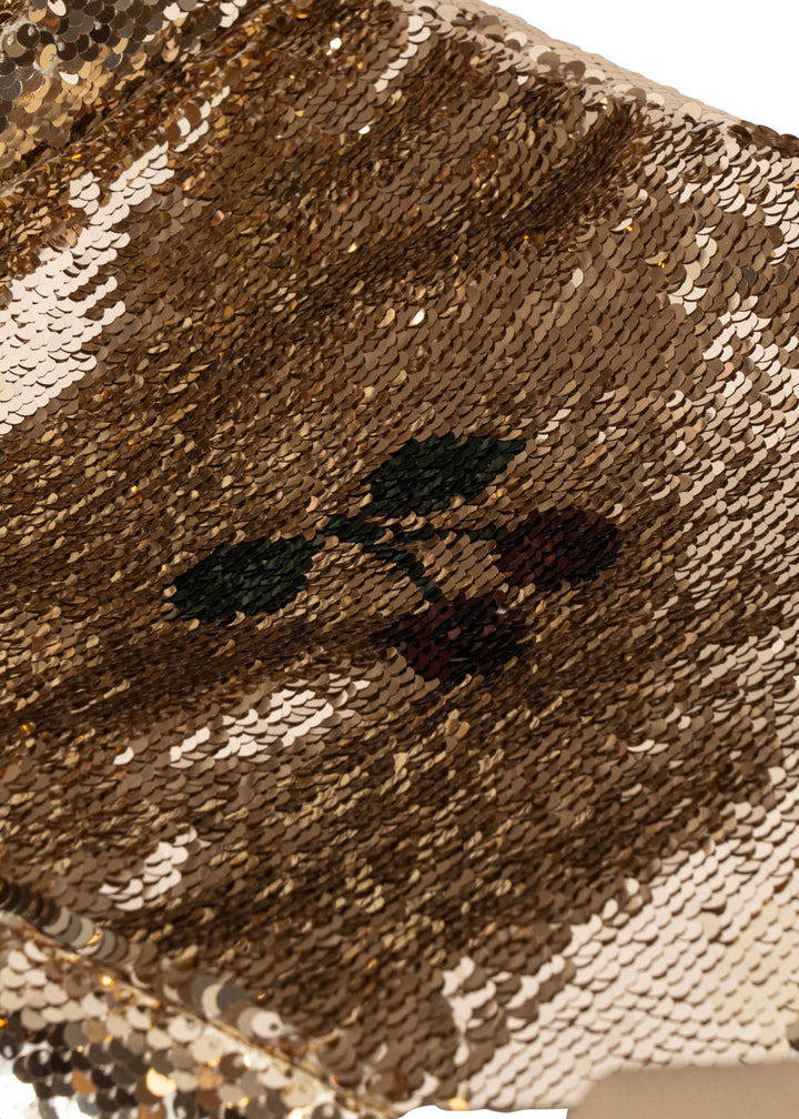 Konges Slojd - Sparkly Doll Pram - Cherry - Mabel & Fox