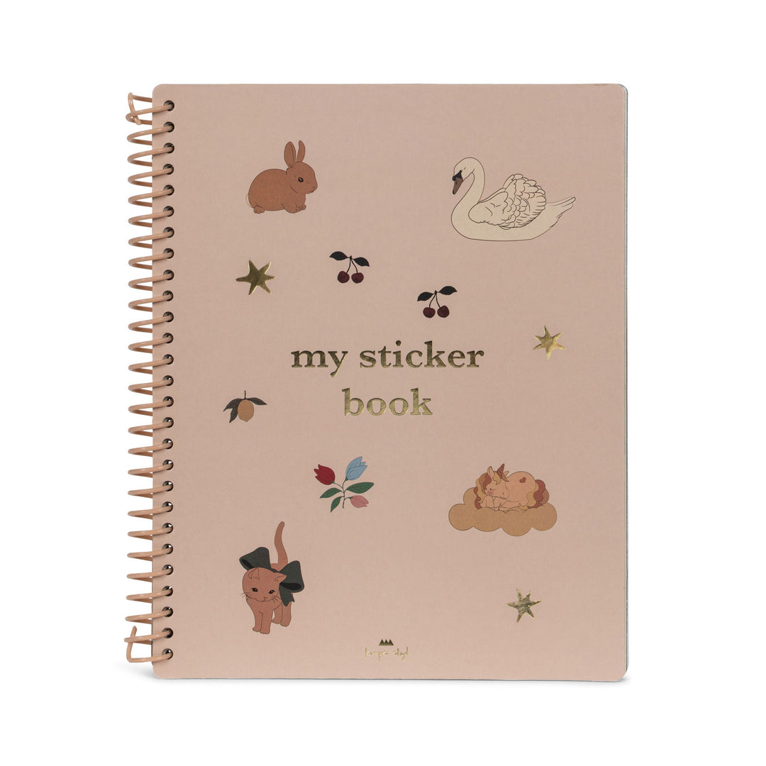 Konges Slojd - Sticker Book - Blush - Mabel & Fox