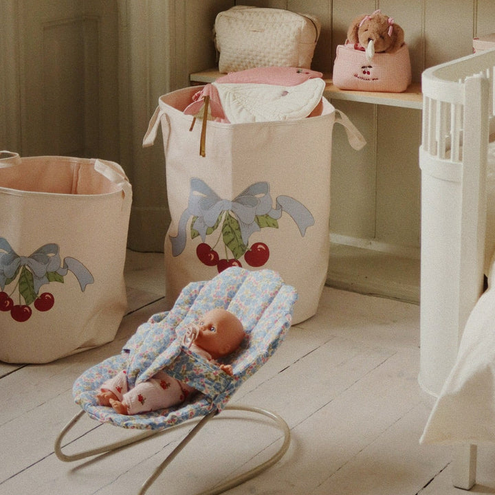 Konges Slojd - Storage Basket - Cherry (2 Pack) - Mabel & Fox