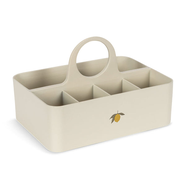Konges Slojd - Storage Organiser - Lemon - Mabel & Fox