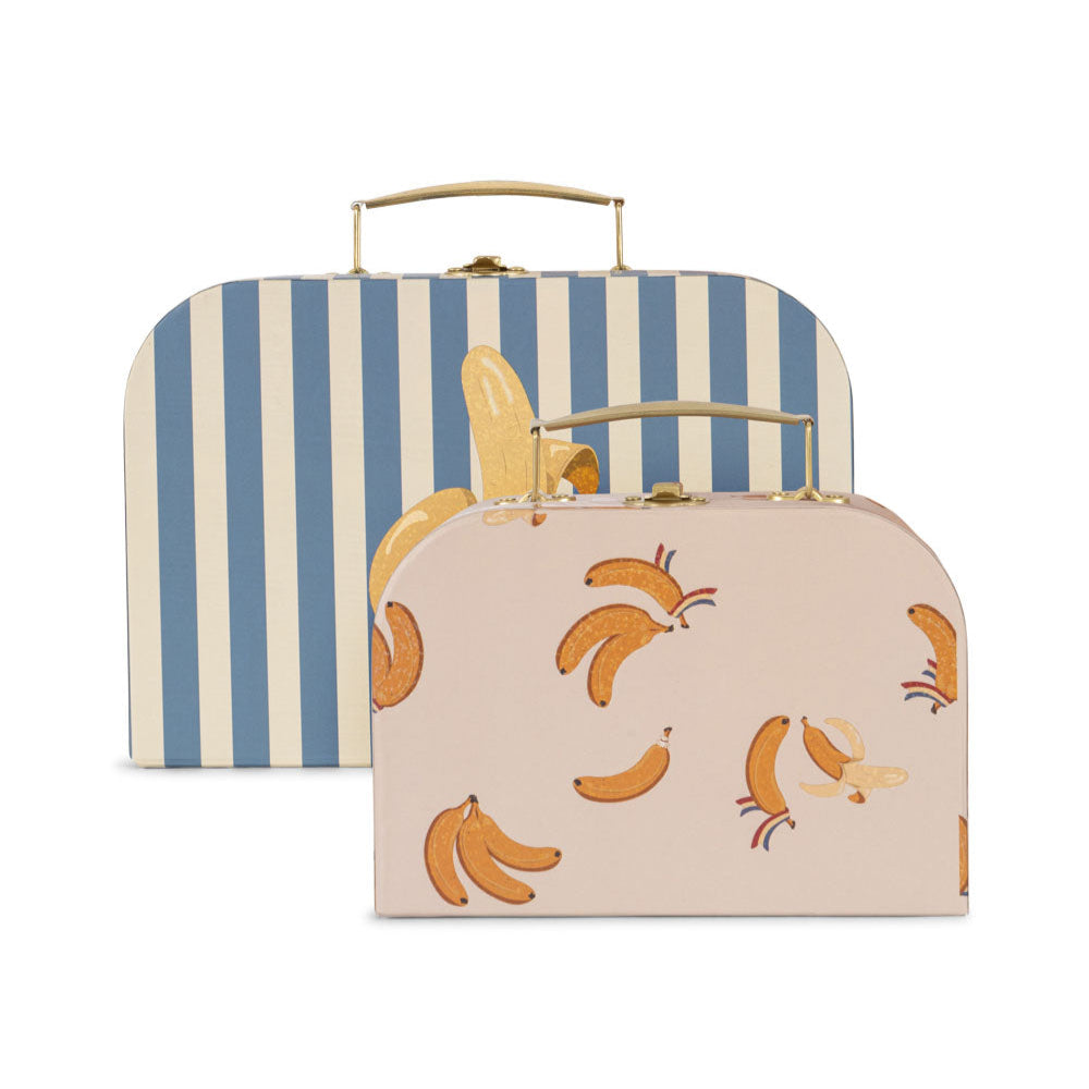 Konges Slojd - Suitcase Set - Go Bananas (2 Pack) - Mabel & Fox