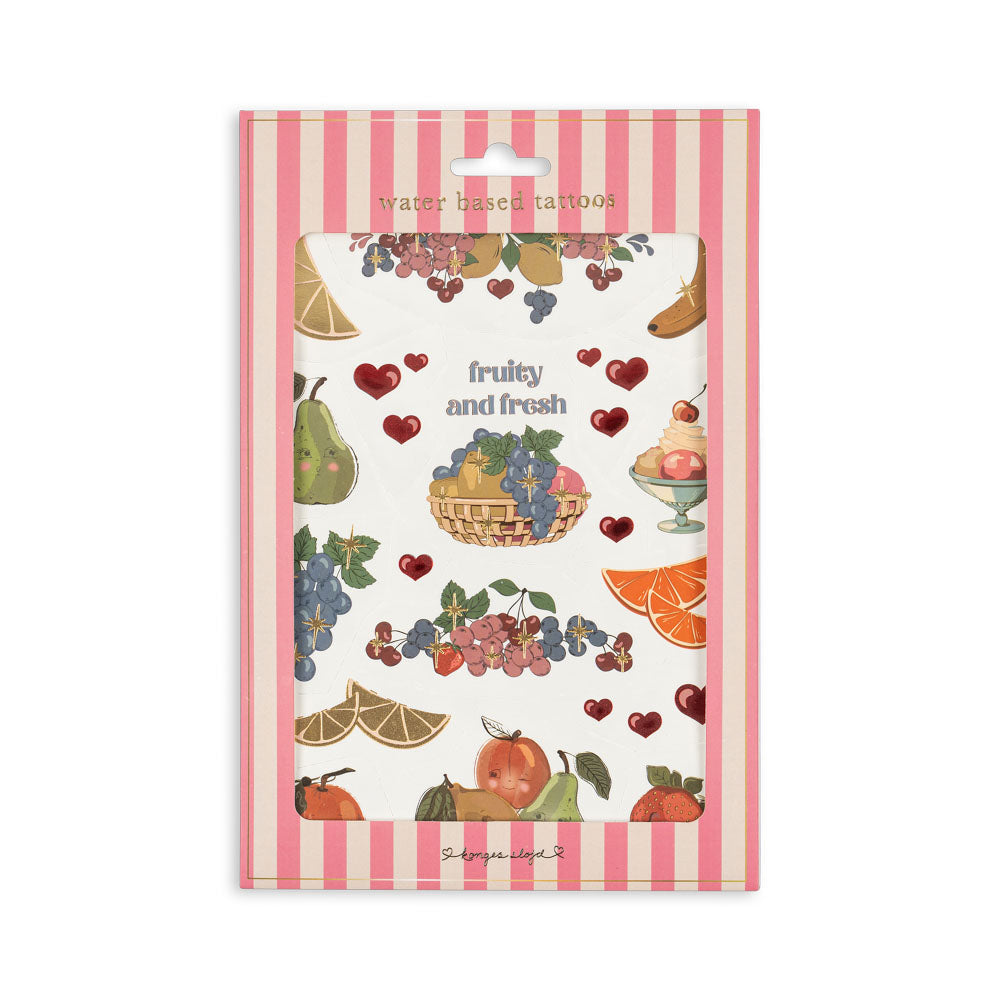 Konges Slojd – Tattoos – Fruit - Mabel & Fox