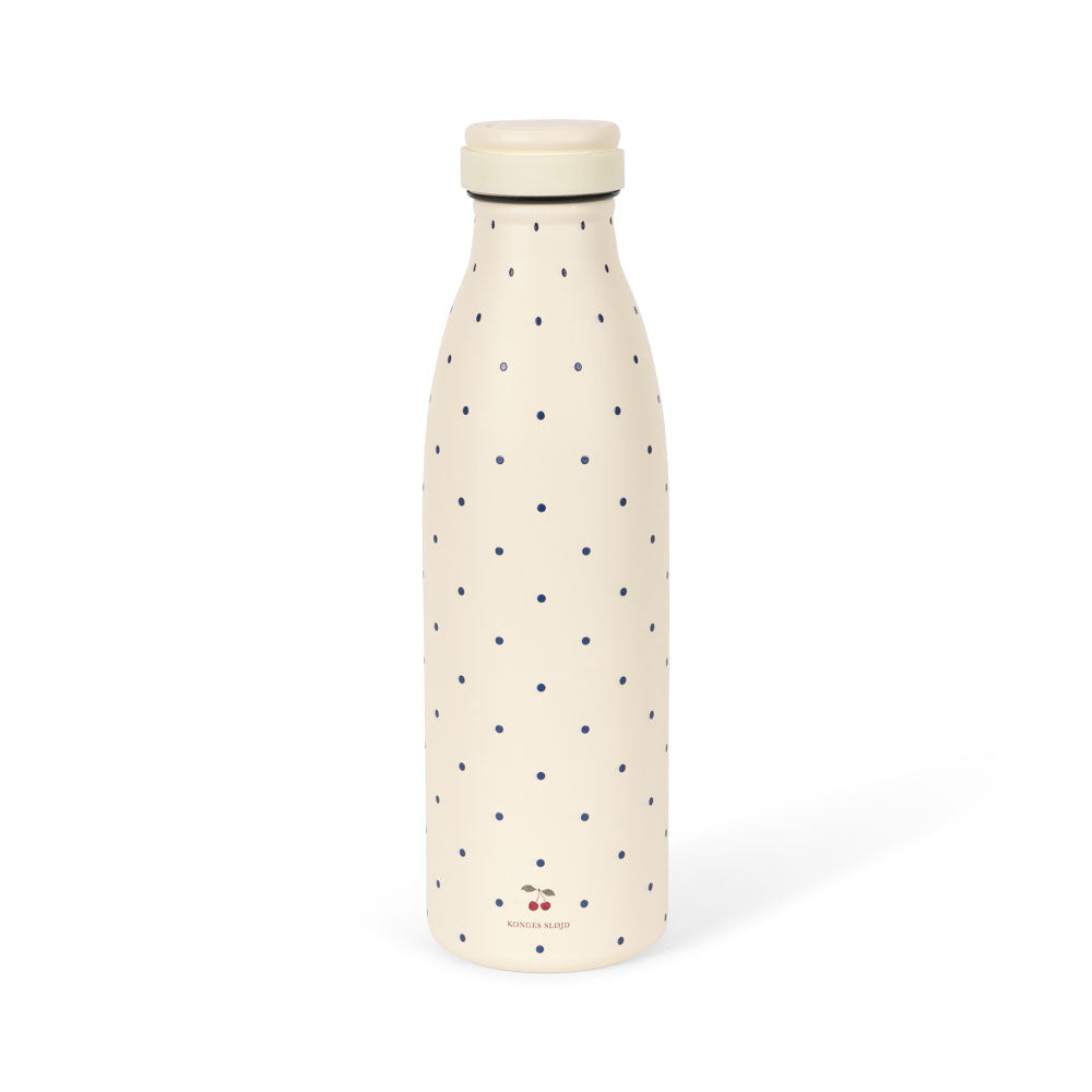 Konges Slojd – Thermo Bottle 500ml – Navy Dots - Mabel & Fox