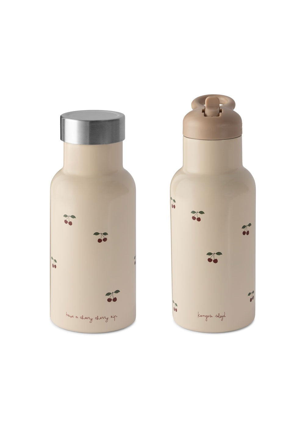 Konges Slojd - Thermo Bottle - Cherry - Mabel & Fox