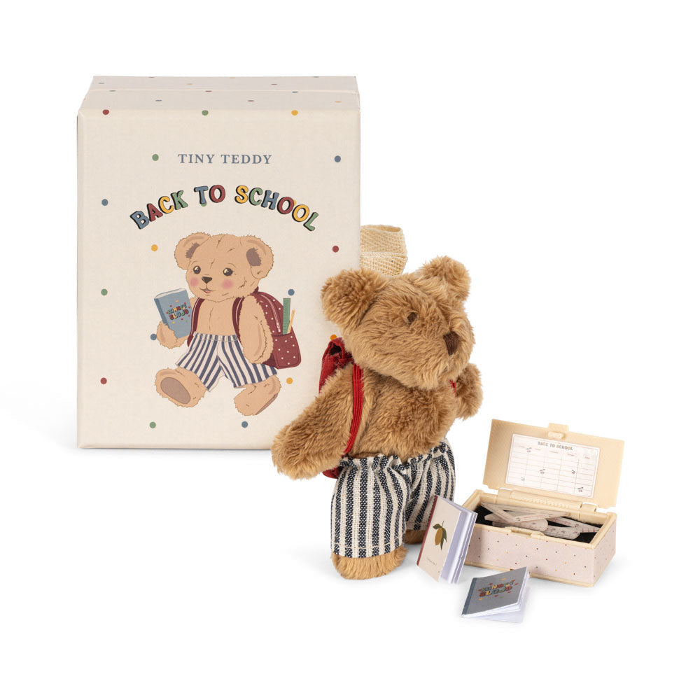 Konges Slojd – Tiny Teddy - Back To School - Mabel & Fox