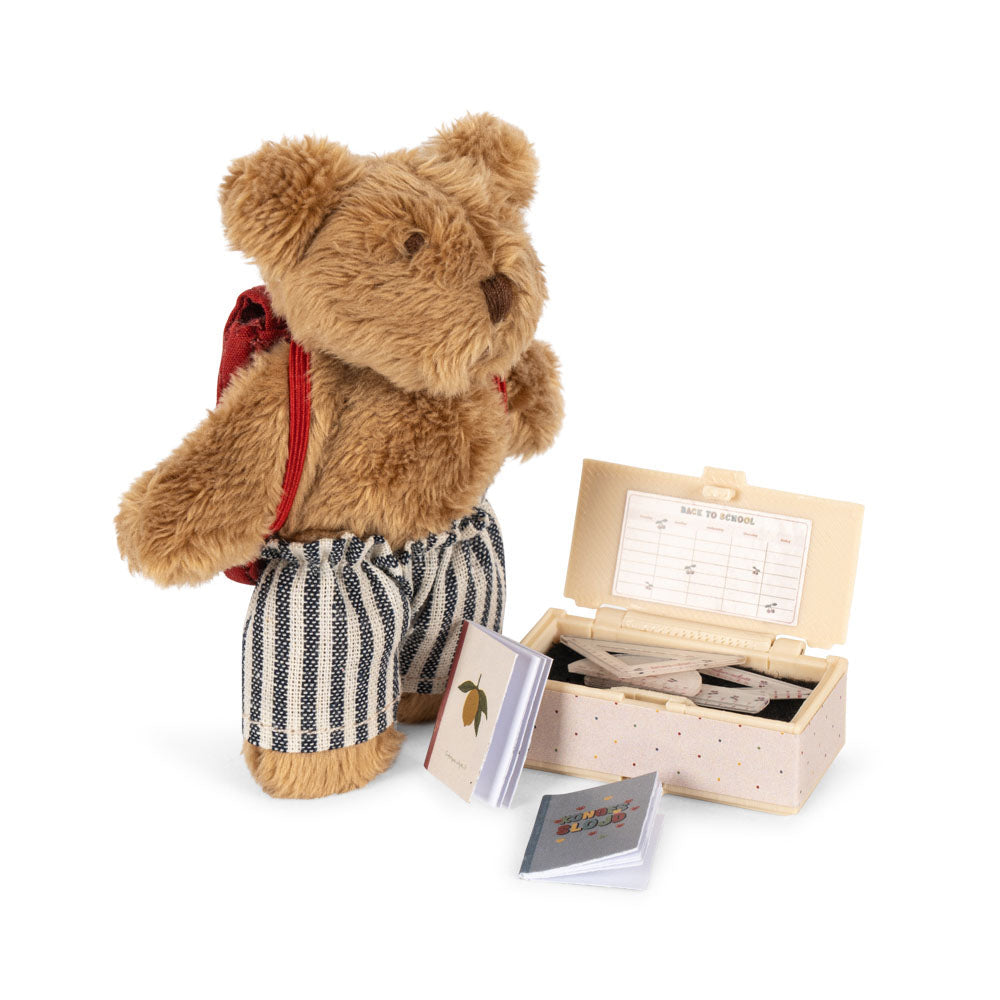 Konges Slojd – Tiny Teddy - Back To School - Mabel & Fox