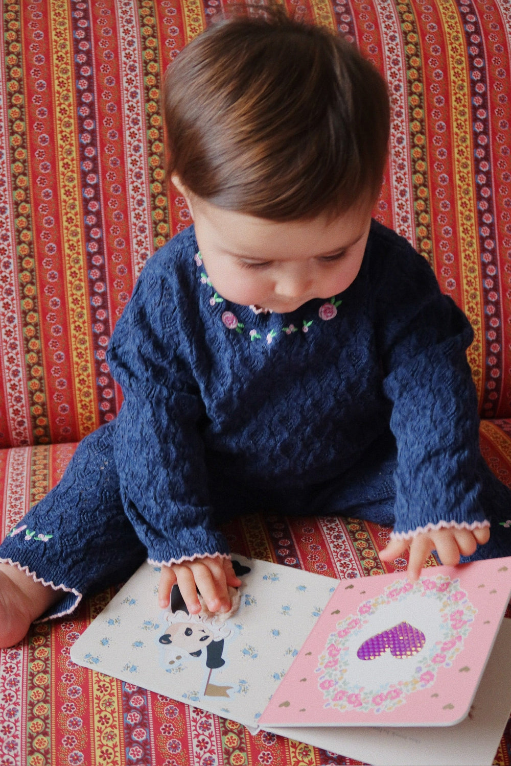 Konges Slojd - Touch and Feel Book - Bear - Mabel & Fox