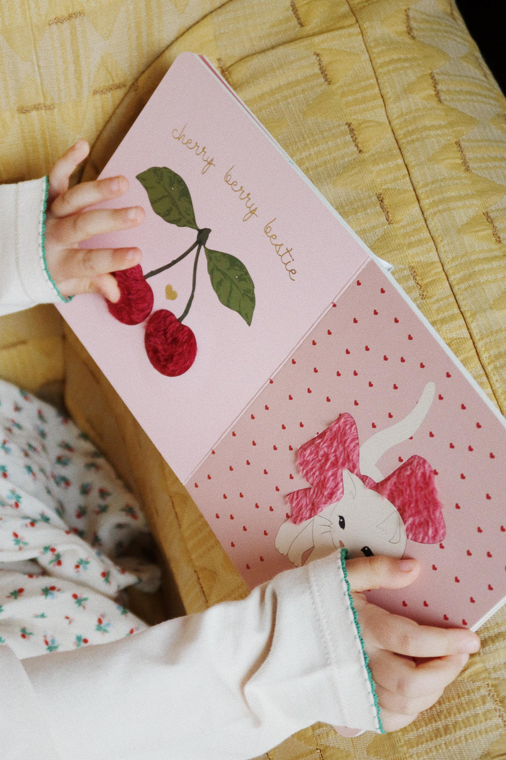 Konges Slojd - Touch and Feel Book - Unicorn - Mabel & Fox