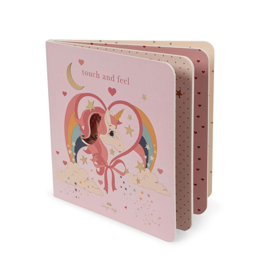 Konges Slojd - Touch and Feel Book - Unicorn - Mabel & Fox