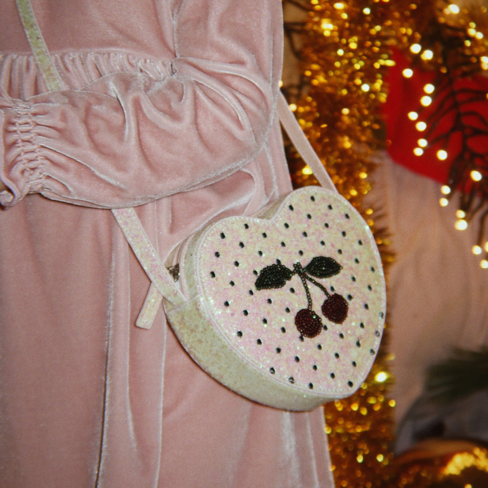 Konges Slojd – Tut Shoulder Bag - Cherry - Mabel & Fox
