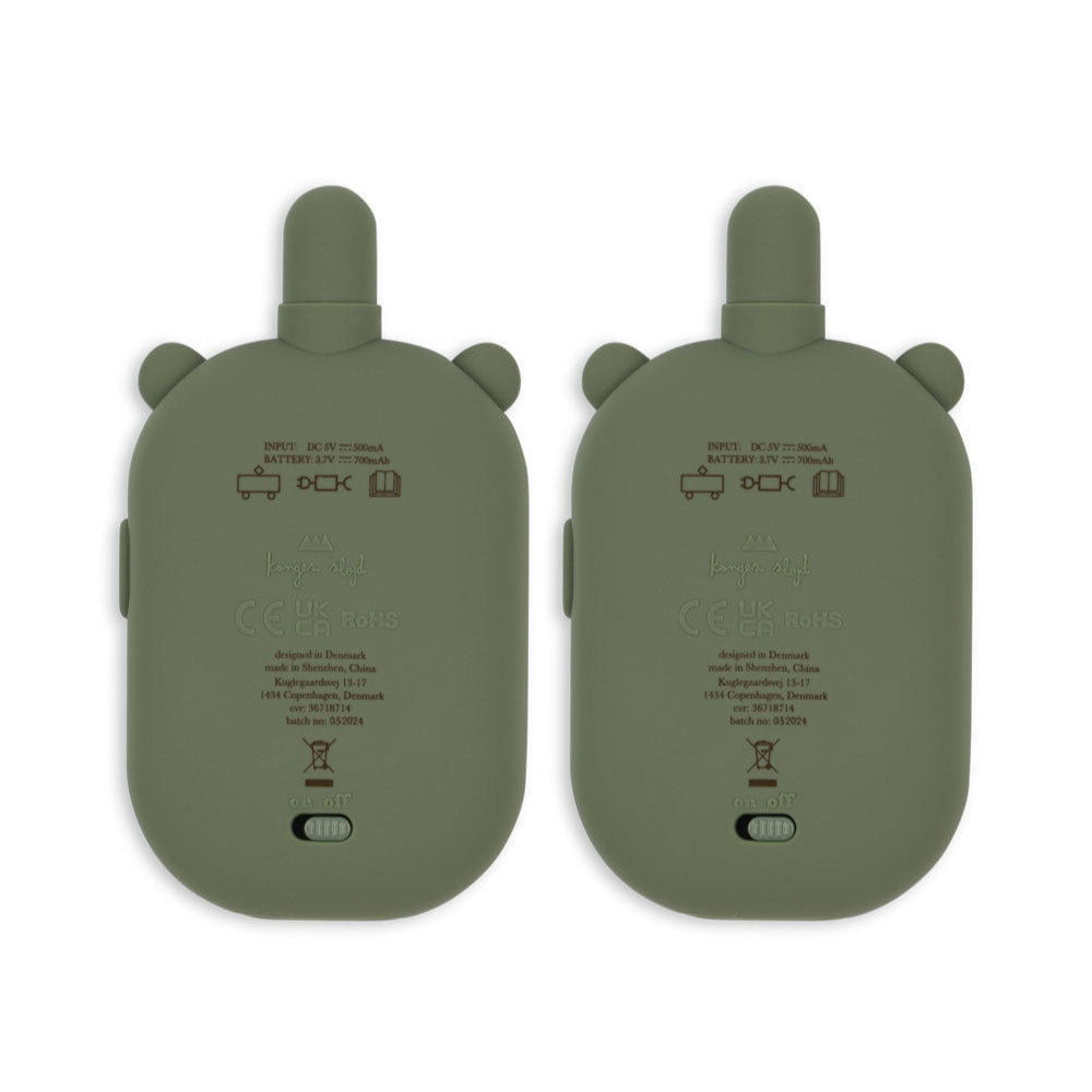 Konges Slojd - Walkie Talkie - Olivine - Mabel & Fox