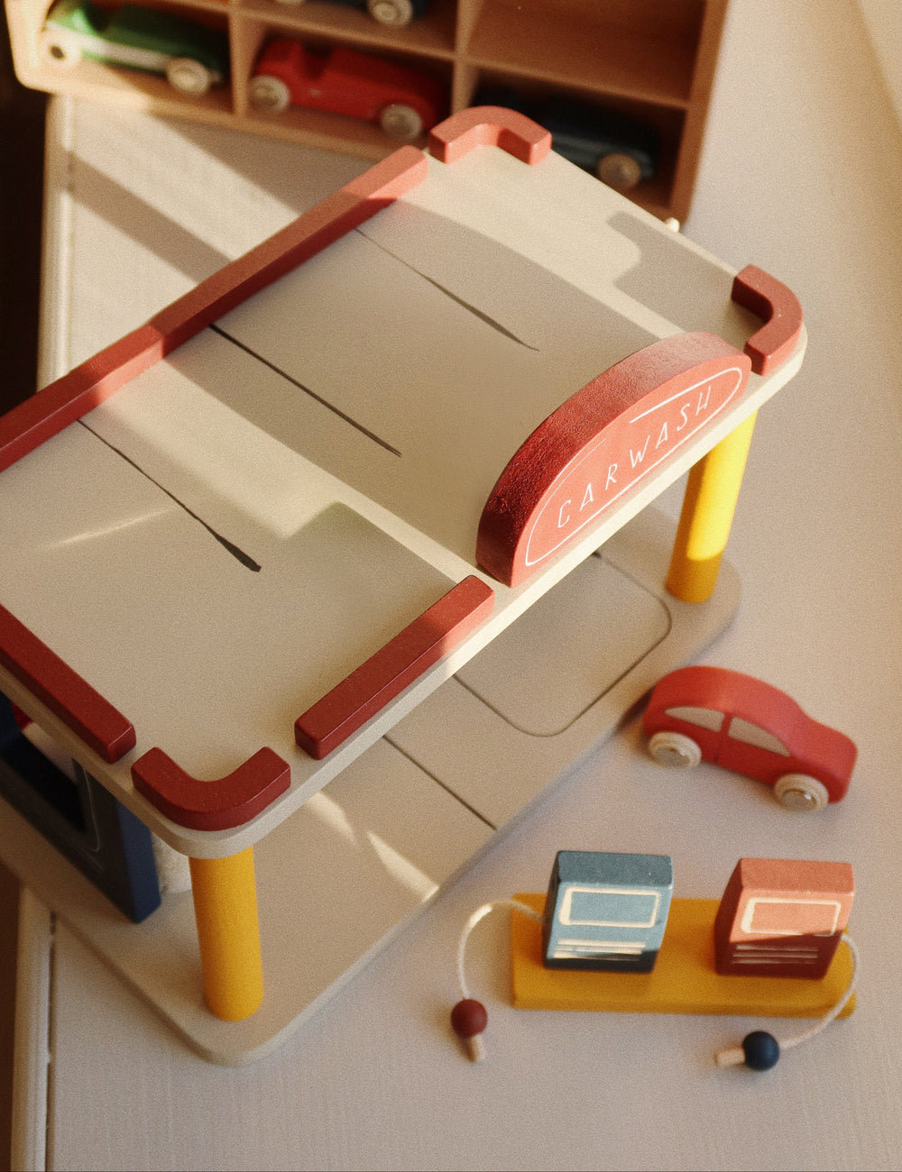 Konges Slojd - Wooden Car Wash - Mabel & Fox