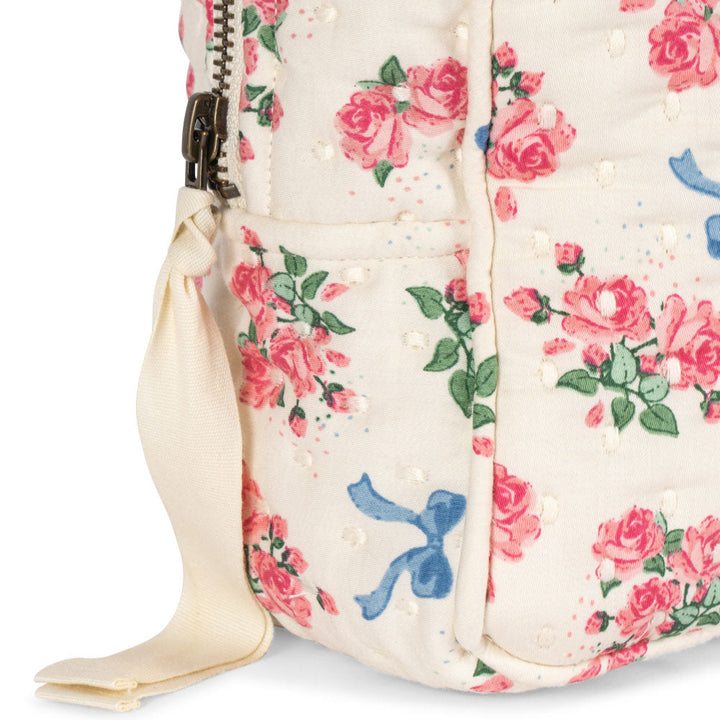 Konges Slojd - XL Quilted Toiletry Bag - Bella Rosita - Mabel & Fox
