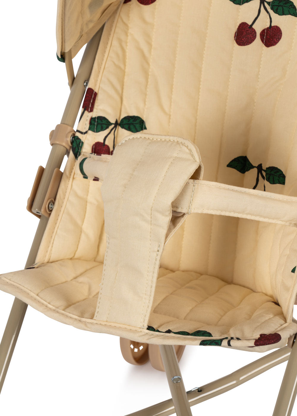 Konges Slojd - Zoe Doll Stroller - Ma Grande Cerise Glitter - Mabel & Fox