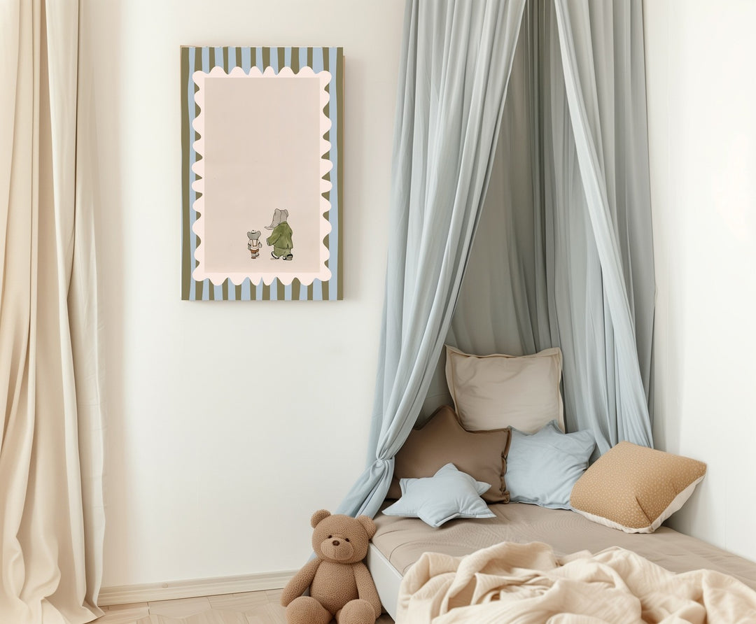 Kumo Art Prints - Art Print - Babar Adventure - Mabel & Fox